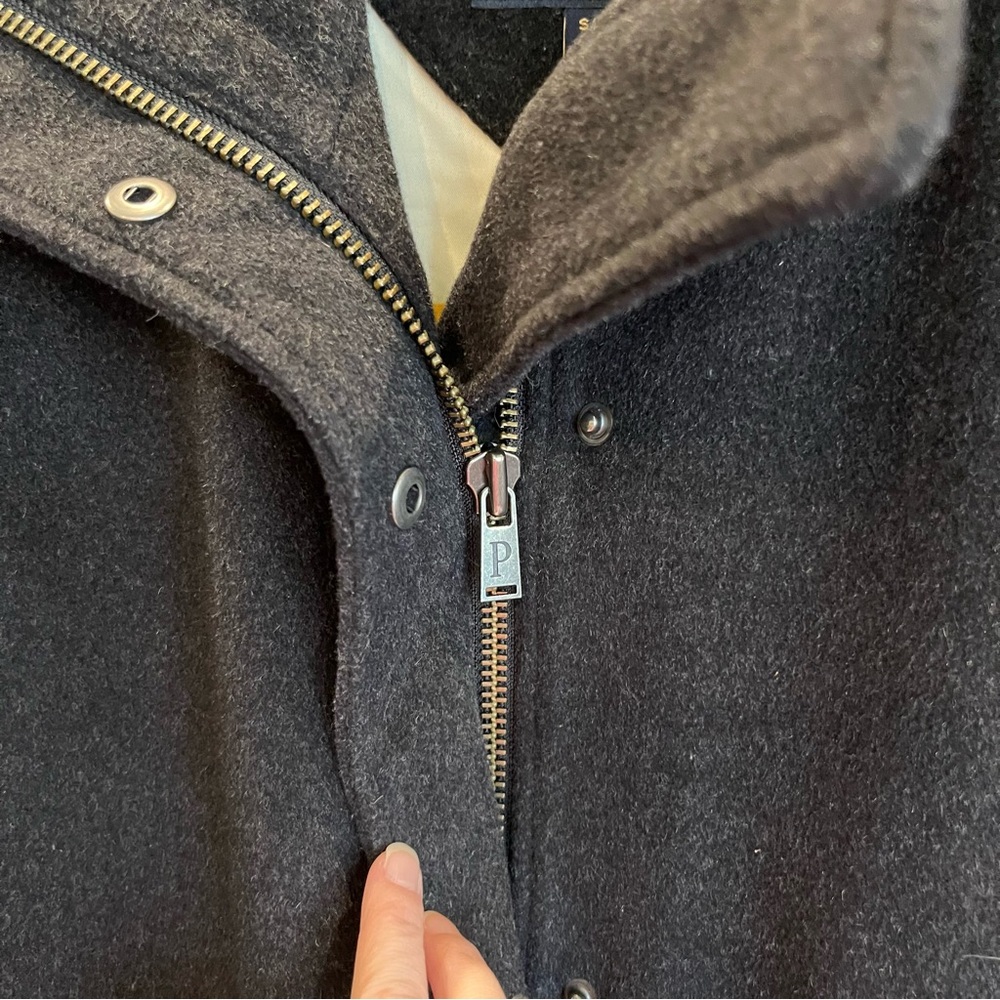 Pendleton Jacket Size Small, Dark Heather Gray Wo… - image 6